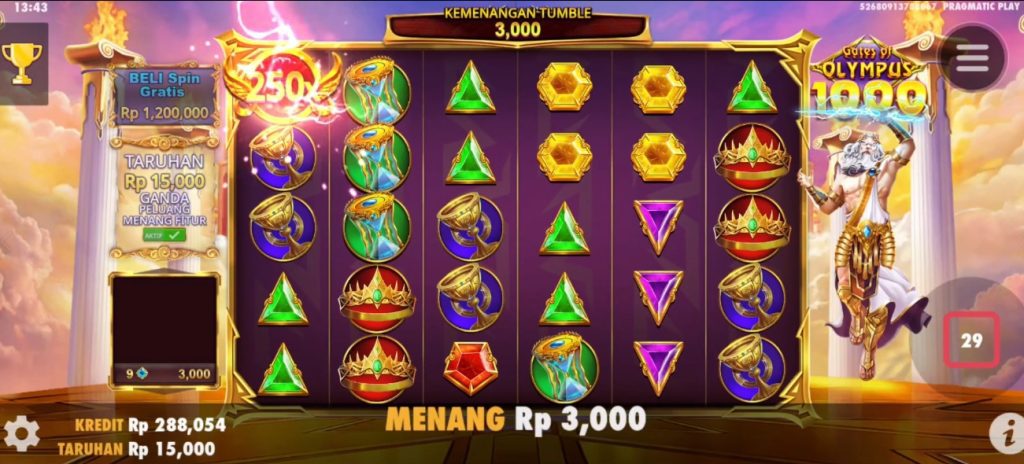 tutorial slot ada disini