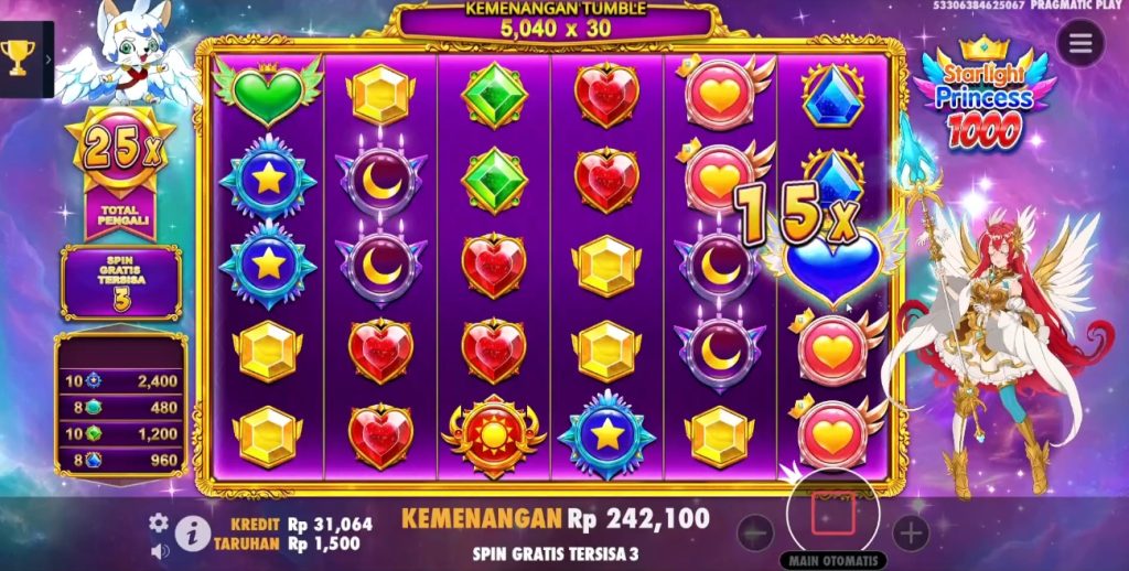 tutorial slot ada disini